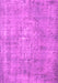Machine Washable Persian Pink Bohemian Rug, wshcon756pnk