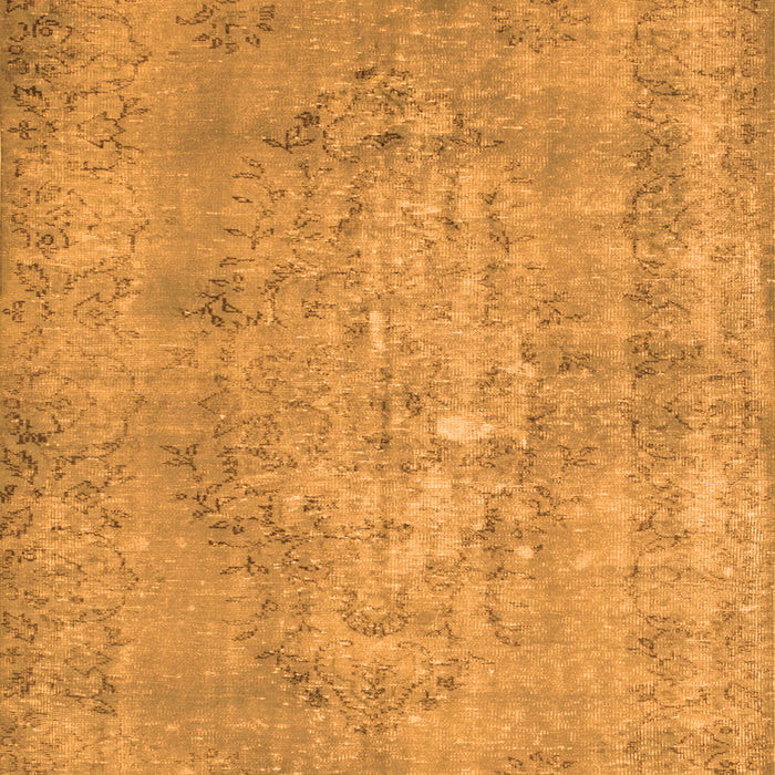 Serging Thickness of Machine Washable Persian Orange Bohemian Area Rugs, wshcon756org