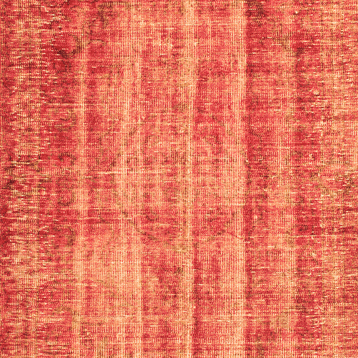 Abstract Orange Contemporary Rug, con757org