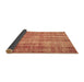 Sideview of Abstract Brown Contemporary Rug, con757brn