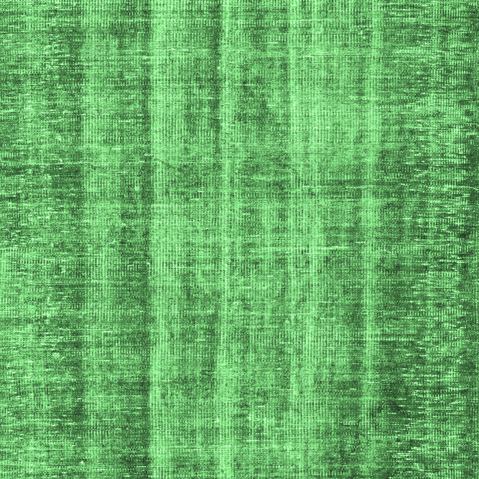 Machine Washable Abstract Emerald Green Contemporary Area Rugs, wshcon757emgrn