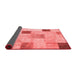 Patchwork Red Transitional Area Rugs