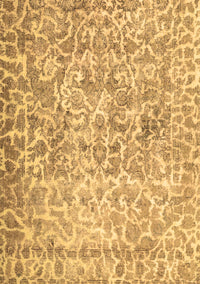 Abstract Brown Contemporary Rug, con759brn