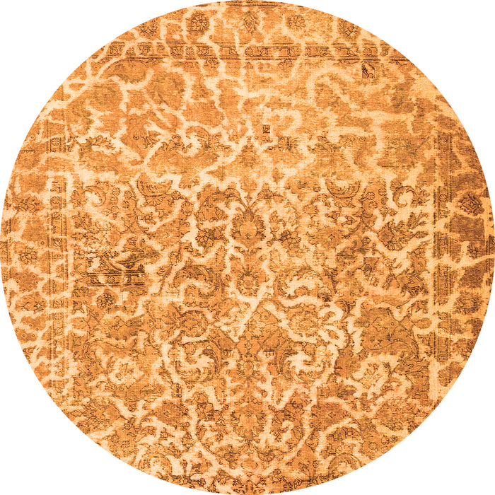 Machine Washable Abstract Orange Contemporary Area Rugs, wshcon759org