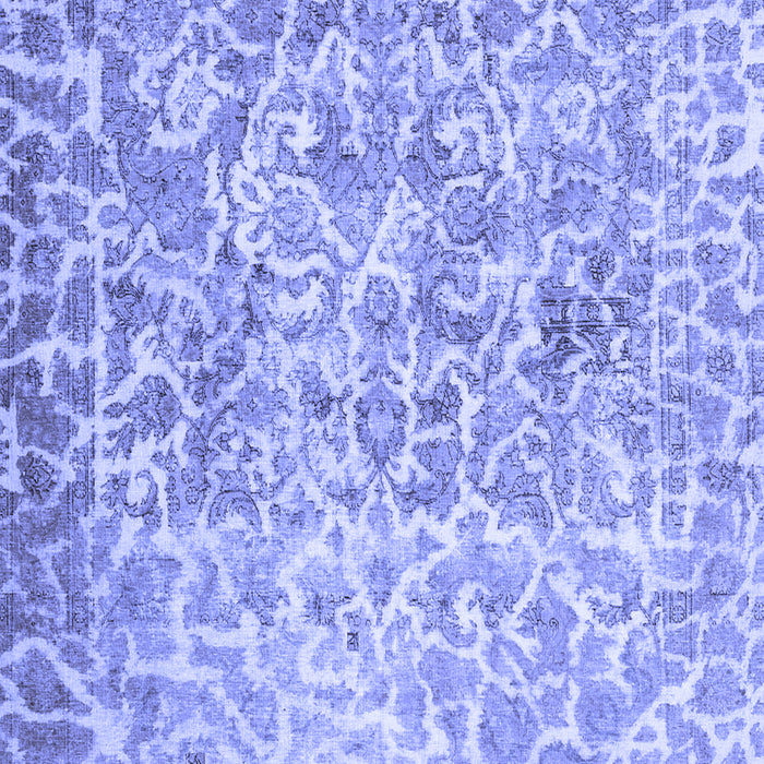 Abstract Blue Contemporary Rug, con759blu