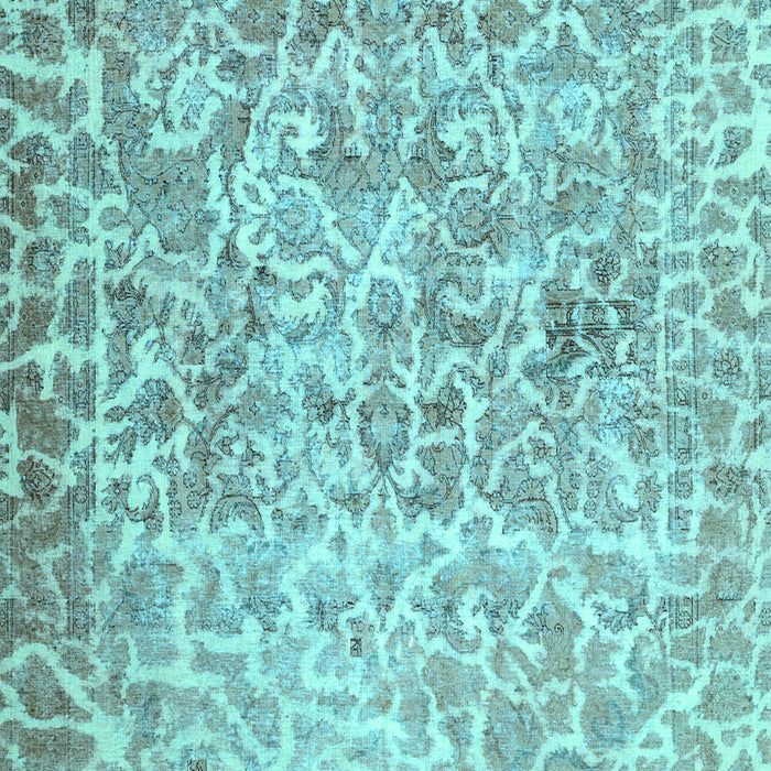 Abstract Light Blue Contemporary Rug, con759lblu