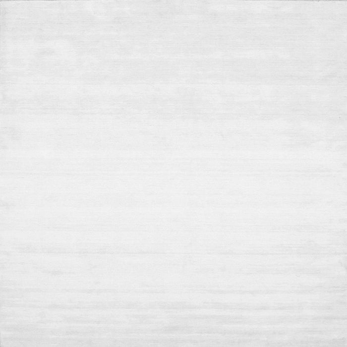 Round Machine Washable Solid Gray Modern Rug, wshcon75gry