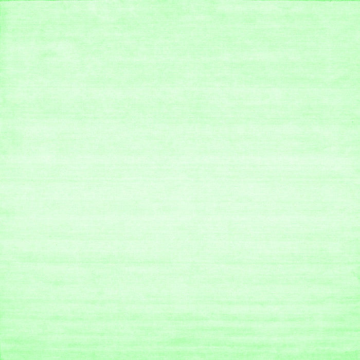 Square Solid Emerald Green Modern Rug, con75emgrn