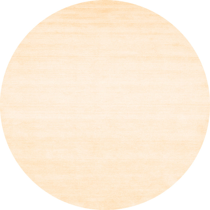 Square Solid Orange Modern Rug, con75org