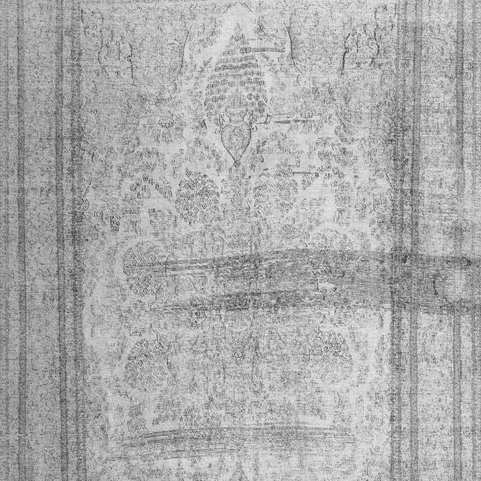 Abstract Gray Contemporary Rug, con760gry