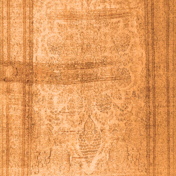 Serging Thickness of Machine Washable Abstract Orange Contemporary Area Rugs, wshcon760org