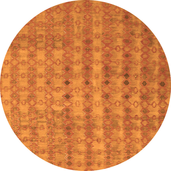 Machine Washable Abstract Orange Contemporary Area Rugs, wshcon761org