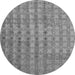 Square Abstract Gray Contemporary Rug, con761gry