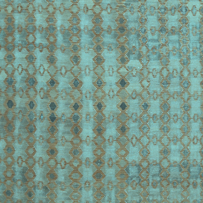 Machine Washable Abstract Light Blue Contemporary Rug, wshcon761lblu