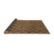 Thickness of Contemporary Saddle Brown Modern Rug, con762