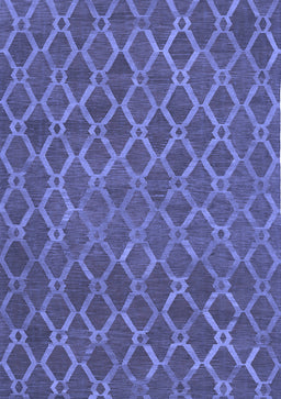 Abstract Blue Contemporary Rug, con762blu