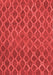 Abstract Red Contemporary Area Rugs