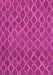 Machine Washable Abstract Pink Contemporary Rug, wshcon762pnk