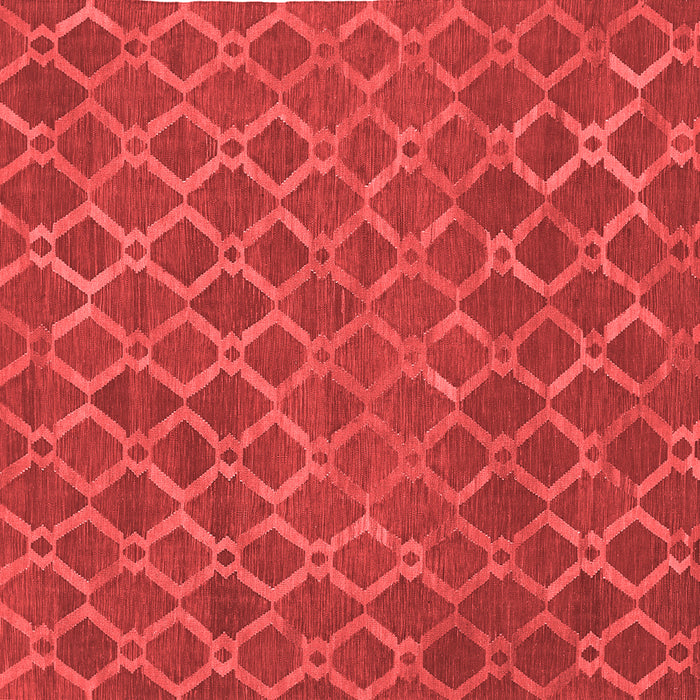 Abstract Red Contemporary Rug, con762red