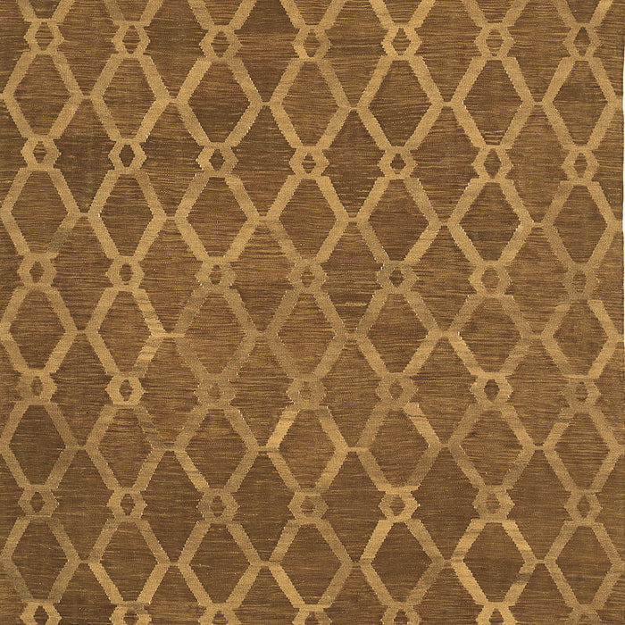 Abstract Brown Contemporary Rug, con762brn