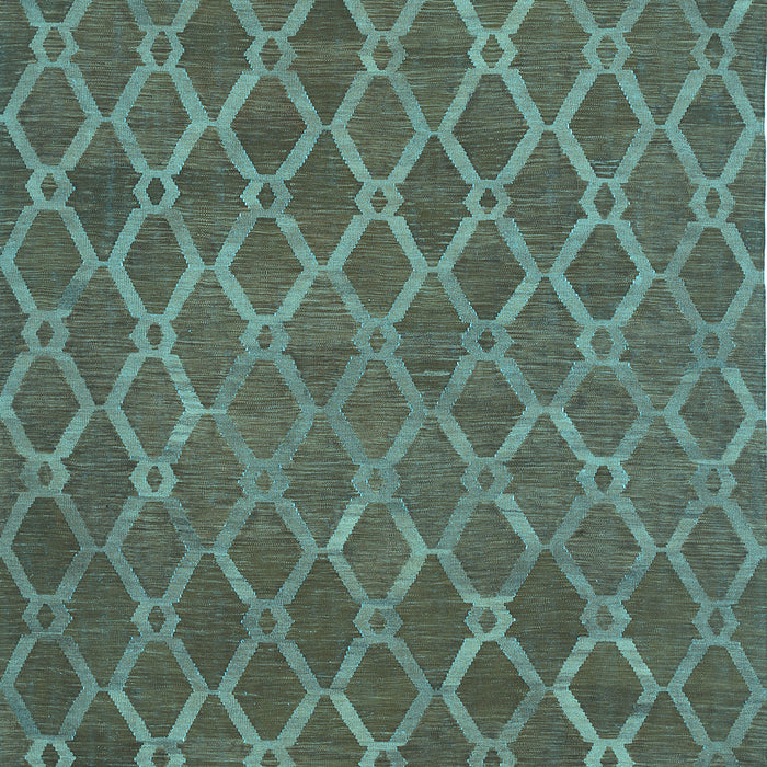 Abstract Light Blue Contemporary Rug, con762lblu