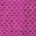 Square Machine Washable Abstract Pink Contemporary Rug, wshcon762pnk