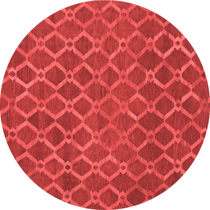 Abstract Red Contemporary Rug, con762red