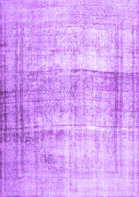 Abstract Purple Contemporary Rug, con763pur