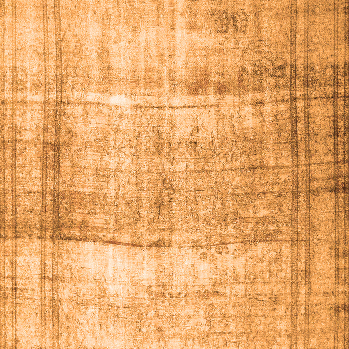 Abstract Orange Contemporary Rug, con763org