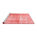 Contemporary Red Washable Rugs