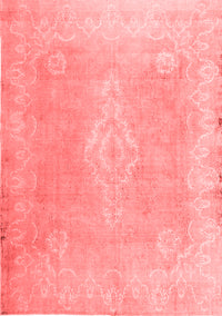 Abstract Red Contemporary Rug, con764red