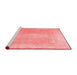 Contemporary Red Washable Rugs