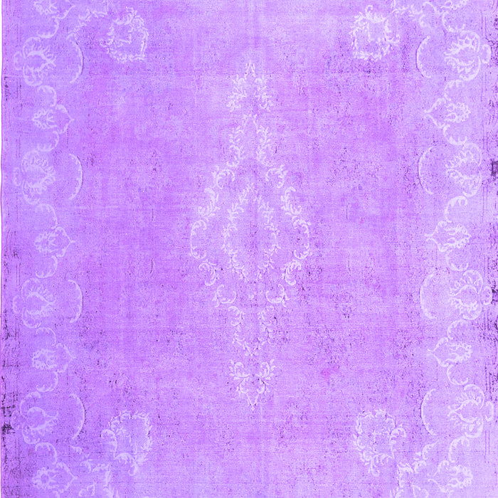 Abstract Purple Contemporary Rug, con764pur