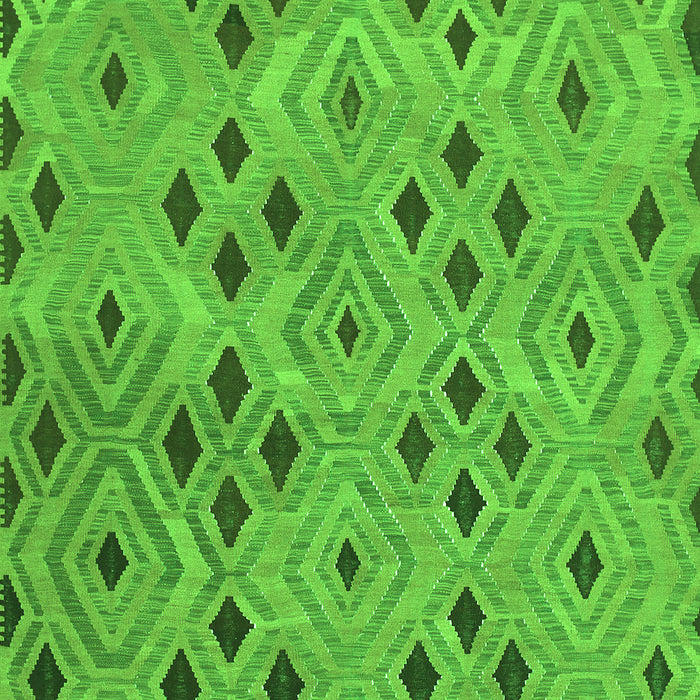 Southwestern Green Country Rug, con765grn