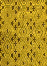 Southwestern Yellow Country Rug, con765yw