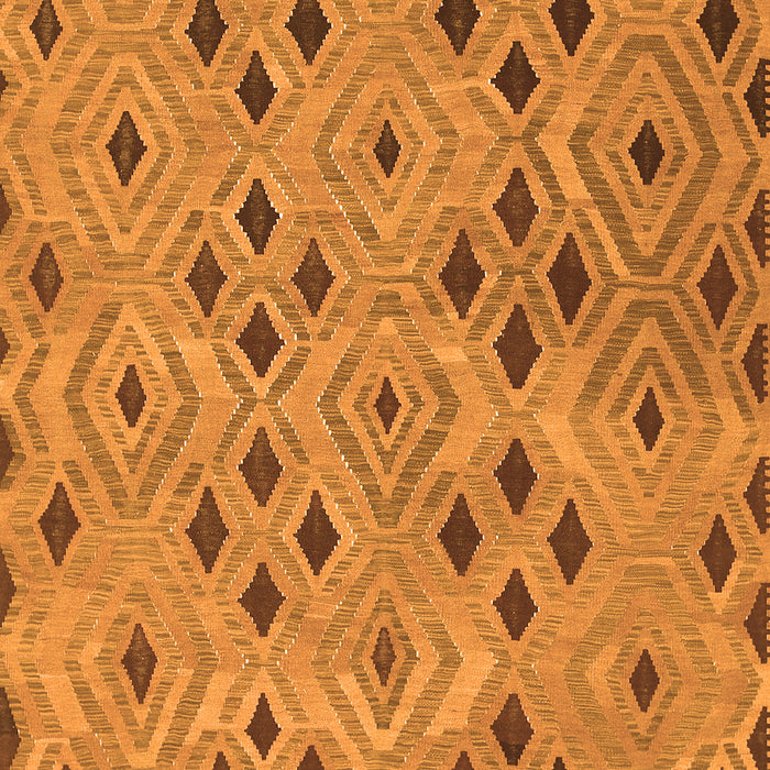 Serging Thickness of Machine Washable Southwestern Orange Country Area Rugs, wshcon765org