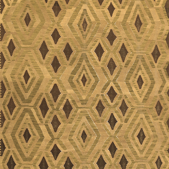 Machine Washable Southwestern Brown Country Rug, wshcon765brn