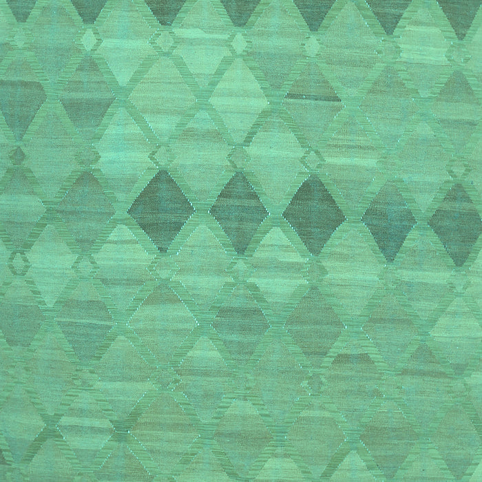 Machine Washable Southwestern Turquoise Country Area Rugs, wshcon766turq