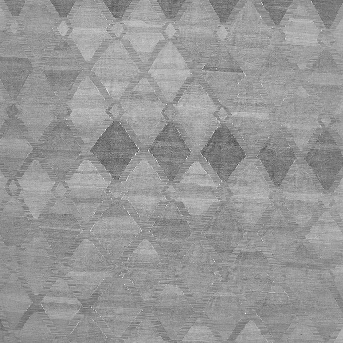 Serging Thickness of Machine Washable Southwestern Gray Country Rug, wshcon766gry