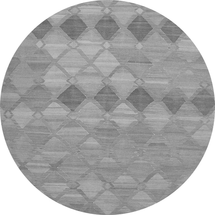 Square Southwestern Gray Country Rug, con766gry