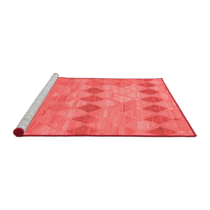 Country Red Washable Rugs