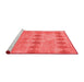 Country Red Washable Rugs