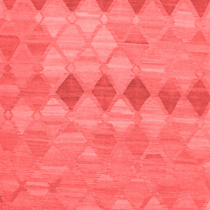 Machine Washable Southwestern Red Country Rug, wshcon766red