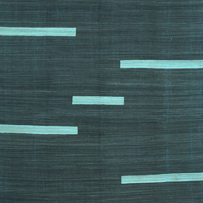 Abstract Light Blue Contemporary Rug, con767lblu
