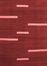 Abstract Red Contemporary Rug, con767red