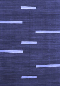 Abstract Blue Contemporary Rug, con767blu