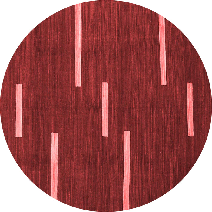 Abstract Red Contemporary Rug, con767red