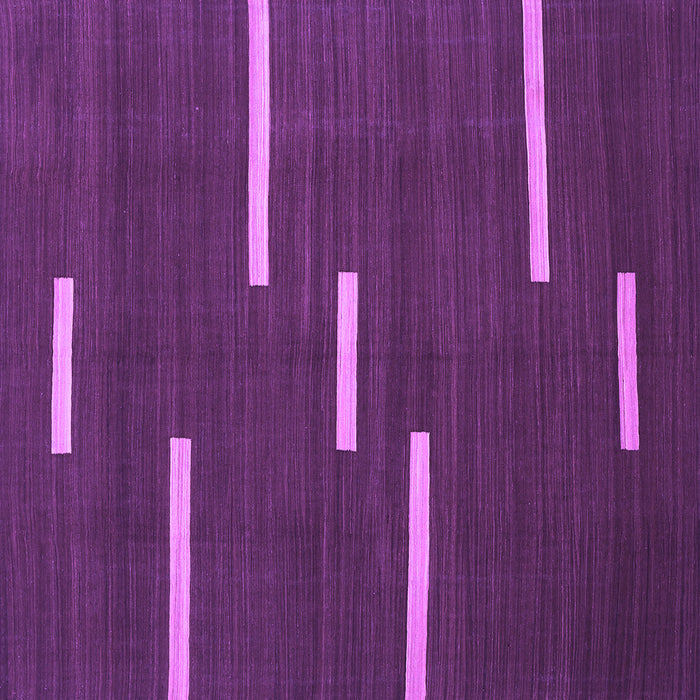 Square Machine Washable Abstract Purple Contemporary Area Rugs, wshcon767pur
