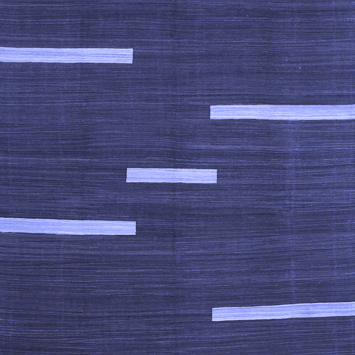Abstract Blue Contemporary Rug, con767blu