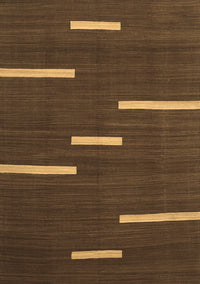 Abstract Brown Contemporary Rug, con767brn